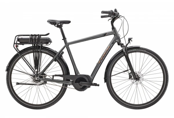 Vélo De Ville Électrique Trek District+ 1 300Wh Shimano Nexus 7V Lithium Grey 2021 Gris / Argent 14 Vélo De Ville Électrique Trek District+ 1 300Wh Shimano Nexus 7V Lithium Grey 2021 Gris / Argent – Image 12