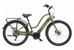 Vélo De Ville Electrique Electra Townie Path Go 10D EQ Step-Thru 27.5' 500Wh Shimano Deore 10V Vert 2021