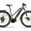 VTC Électrique Haibike Trekking 6 Trapez I500Wh 27.5 ' Shimano Deore 10V Gris / Jaune Mat