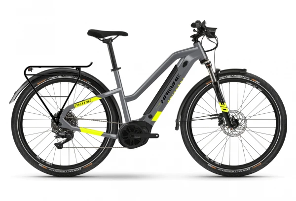 VTC Électrique Haibike Trekking 6 Trapez I500Wh 27.5 ' Shimano Deore 10V Gris / Jaune Mat 3 VTC Électrique Haibike Trekking 6 Trapez I500Wh 27.5 ' Shimano Deore 10V Gris / Jaune Mat