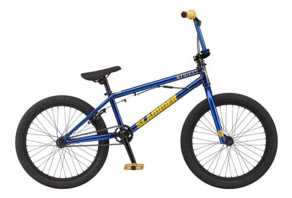 BMX Freestyle GT Slammer 20' Trans Electric Blue Brillant 4 BMX Freestyle GT Slammer 20' Trans Electric Blue Brillant – Image 2