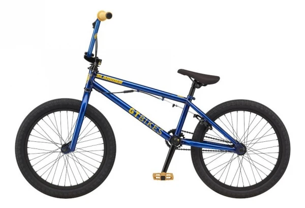 BMX Freestyle GT Slammer 20' Trans Electric Blue Brillant 5 BMX Freestyle GT Slammer 20' Trans Electric Blue Brillant – Image 3