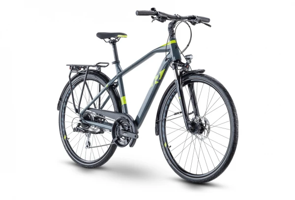 VTC R Raymon TourRay 3.0 Shimano Acera 8V 700 Mm Gris Vert Lime 2022 4 VTC R Raymon TourRay 3.0 Shimano Acera 8V 700 Mm Gris Vert Lime 2022 – Image 2