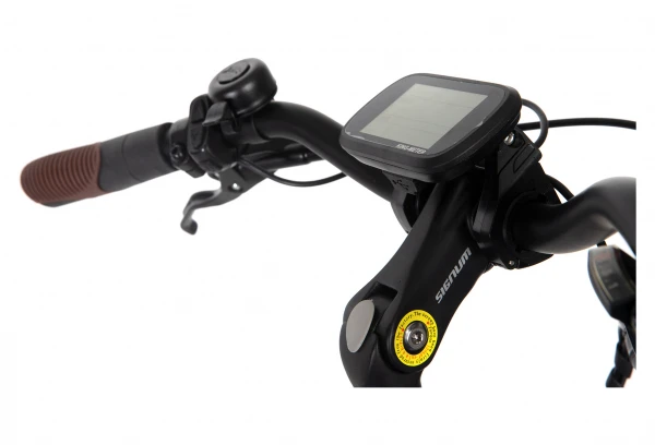 Vélo De Ville Électrique Bicyklet Carmen Shimano Tourney/Altus 7V 504 Wh 700 Mm Marron Tan 9 Vélo De Ville Électrique Bicyklet Carmen Shimano Tourney/Altus 7V 504 Wh 700 Mm Marron Tan – Image 7