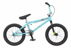 BMX Freestyle GT Performer 16' JR Aqua Blue Jaune