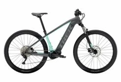 VTT Électrique Semi-rigide Trek Powefly 4 Shimano Deore 10V 2021 Vert / Gris