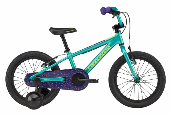 Vélo Enfant Cannondale Kids Trail 16'' Electric Blue Vert 6 Vélo Enfant Cannondale Kids Trail 16'' Electric Blue Vert – Image 4