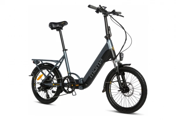 Moma Bikes Vélo Electrique De Ville Pliant, E20Pro, Aluminium, SHIMANO 7V, Bat. Ion Lithium 48V 13Ah 2 Moma Bikes Vélo Electrique De Ville Pliant, E20Pro, Aluminium, SHIMANO 7V, Bat. Ion Lithium 48V 13Ah