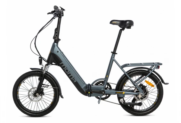 Moma Bikes Vélo Electrique De Ville Pliant, E20Pro, Aluminium, SHIMANO 7V, Bat. Ion Lithium 48V 13Ah 5 Moma Bikes Vélo Electrique De Ville Pliant, E20Pro, Aluminium, SHIMANO 7V, Bat. Ion Lithium 48V 13Ah – Image 4